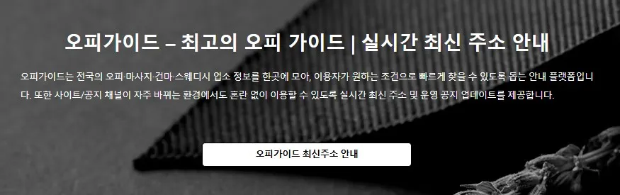 오피가이드 1